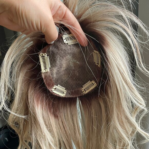 Blonde Silk Topper - Picture 4 of 6